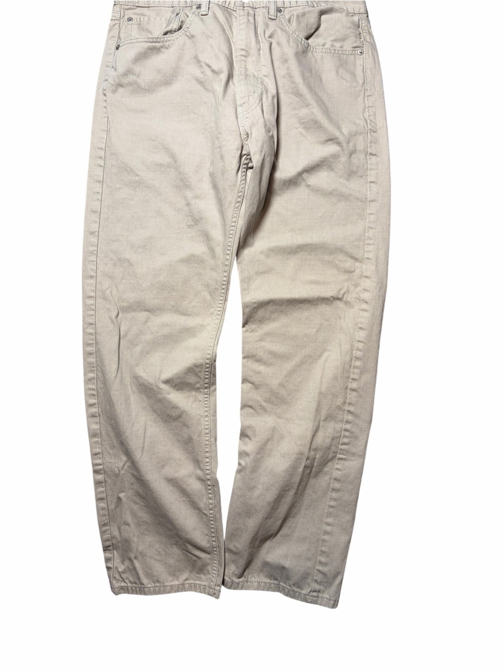 Levi's 505 Regular Fit Men’s Pants  100%   Sz 36x32 - Picture 9 of 12